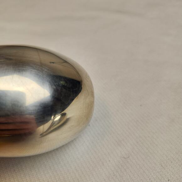 Allan Adler Sterling Silver Salt Pepper Shakers Modernist MCM Teardrop - Picture 8 of 11